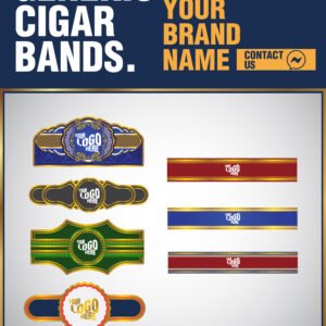 Custom Cigar Label Template